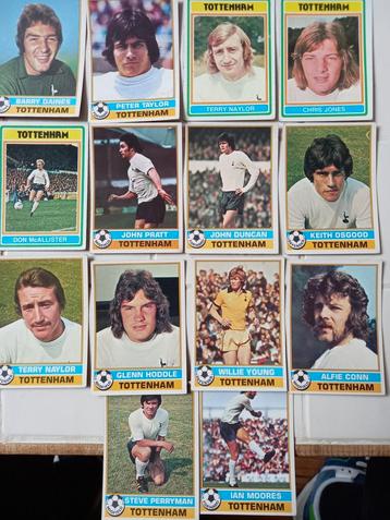 Tottenham Hotspur Trading Cards - Jaren '70 beschikbaar voor biedingen
