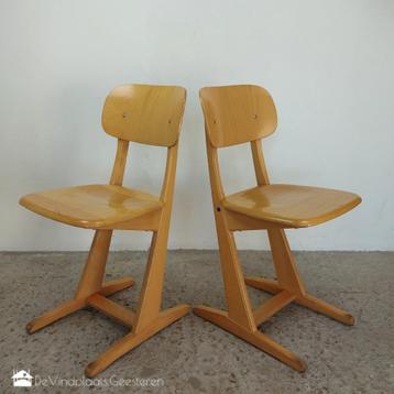 Vintage Casala sledestoelen (2) voor volwassenen beschikbaar voor biedingen