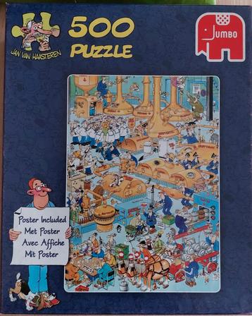 Jan van Haasteren legpuzzels 500 stukjes. beschikbaar voor biedingen
