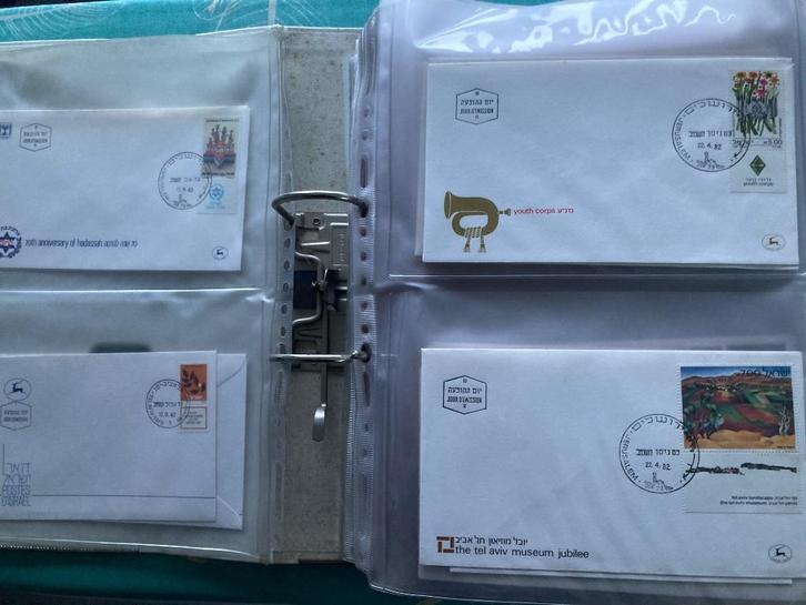 Verzameling FDC's Israël......, Postzegels en Munten, Postzegels | Volle albums en Verzamelingen, Buitenland, Ophalen of Verzenden