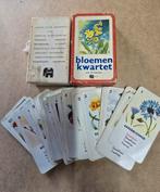 Bloemen kwartet, Verzamelen, Speelkaarten, Jokers en Kwartetten, Ophalen of Verzenden, Gebruikt, Kwartet(ten)