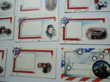 sticker A TEAM labels 1983 stephen j cannel prod. vintage  beschikbaar voor biedingen
