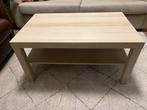 Houten Salontafel met Onderblad, Vierkant, Zo goed als nieuw, Minder dan 50 cm, Overige houtsoorten