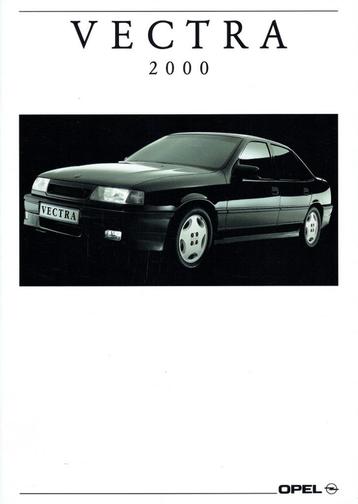 Folder Opel Vectra 2000 (Duitse uitgave - 1991) beschikbaar voor biedingen