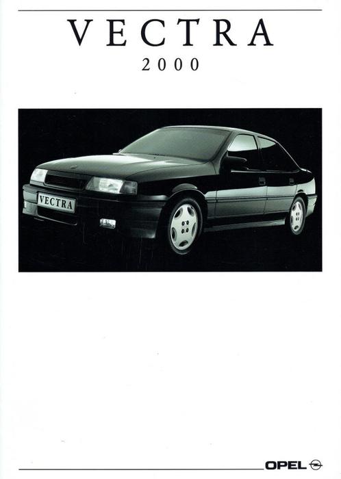 Folder Opel Vectra 2000 (Duitse uitgave - 1991), Boeken, Auto's | Folders en Tijdschriften, Zo goed als nieuw, Opel, Verzenden
