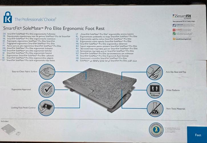 Voetensteun - Ergonomisch Bureau Accessoire, Diversen, Bureau-accessoires, Gebruikt, Ophalen
