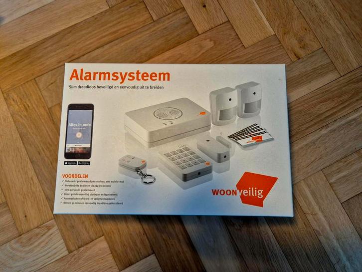 Woonveilig alarmsysteem Startpakket - Nieuw in Doos!, Doe-het-zelf en Verbouw, Alarmsystemen, Nieuw, Compleet systeem, Beweging