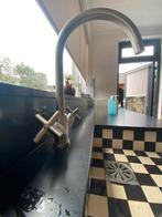 Keukenkraan met kruisgrepen, Ophalen, Minder dan 50 cm, Gebruikt, Minder dan 25 cm