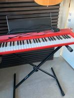 Casio CT-S1 Keyboard - Rood, Muziek en Instrumenten, Ophalen, Casio, 61 toetsen, Zo goed als nieuw