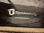 Zo goed als nieuw campingbedje Titaniumbaby, Ophalen of Verzenden, Zo goed als nieuw, Zwart, Overige merken