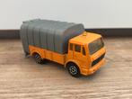 1:100 Majorette no.218 Mercedes Vuilniswagen, Ophalen of Verzenden, Zo goed als nieuw, Bus of Vrachtwagen