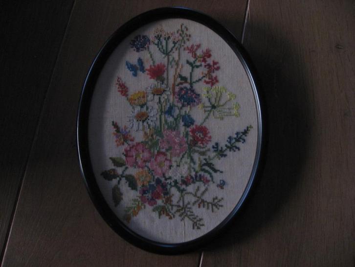 mooie antieke donkere ovale lijst van Ongering, Groningen, Antiek en Kunst, Antiek | Woonaccessoires, Verzenden