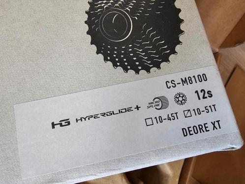 4x Shimano XT cassettes 12 speed 10-51, Fietsen en Brommers, Fietsonderdelen, Nieuw, Mountainbike, Overige typen, Ophalen