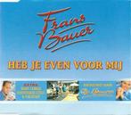 Frans Bauer – Heb Je Even Voor Mij Maxi Single CD, 1 single, Verzenden, Zo goed als nieuw, Nederlandstalig