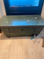 Vintage groen kastje, Verzenden, Zo goed als nieuw, Minder dan 50 cm