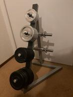 (GEZOCHT!) gewichten & dumbbells van staal, Ophalen, Gebruikt, Halterstangen