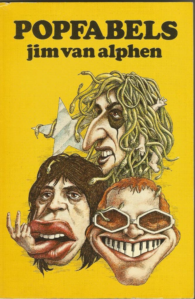 Jim van Alphen. Popfabels., Boeken, Muziek, Gelezen, Artiest, Ophalen