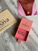 New Zilveren Oorbellen - From Paris, Met kristal, Nieuw, Ophalen of Verzenden, Knopjes of Stekers