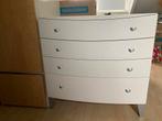 Witte Bopita commode/ladenkast, Ophalen, Gebruikt, 50 tot 100 cm, 3 of 4 laden