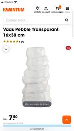 Vaas kwantum gezocht, Overige kleuren, Ophalen of Verzenden, Minder dan 50 cm, Glas