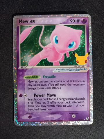 Pokemon Mew ex Celebrations Classic Collection NM beschikbaar voor biedingen