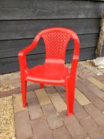 Plastic kinder tuinstoel, Tuin en Terras, Ophalen, Gebruikt, Plastic