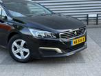 Peugeot 508 SW 1.6 BlueHDi Executive (bj 2017) AUTOMAAT|LEER, Gebruikt, 4 cilinders, Navigatiesysteem, Zwart