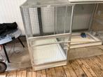 Aluminium kooien, Ophalen of Verzenden, Zo goed als nieuw, Aluminium, Broedkooi of Kweekkooi