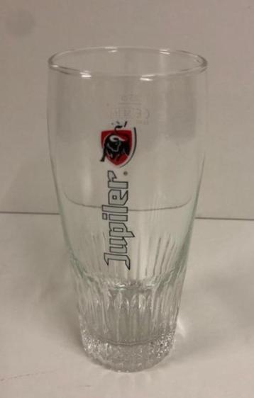 Jupiler Bierglas. Afmeting Ø 6,8x15 cm. Inhoud 25 cl. beschikbaar voor biedingen