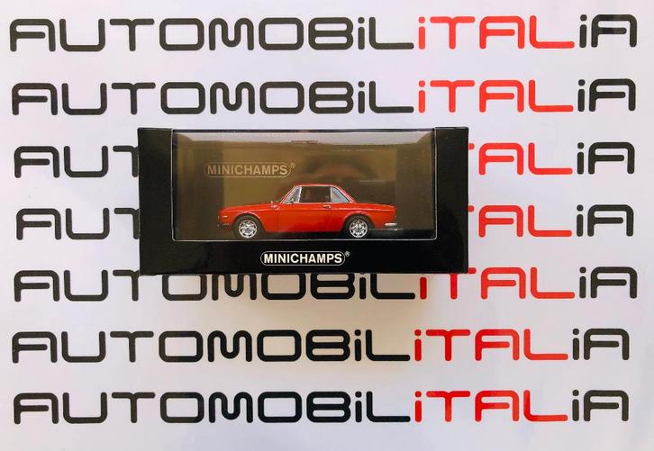 LANCIA FULVIA 1600HF rosso corse Minichamps 1:43, Hobby en Vrije tijd, Modelauto's | 1:43, Nieuw, Auto, MiniChamps, Ophalen of Verzenden