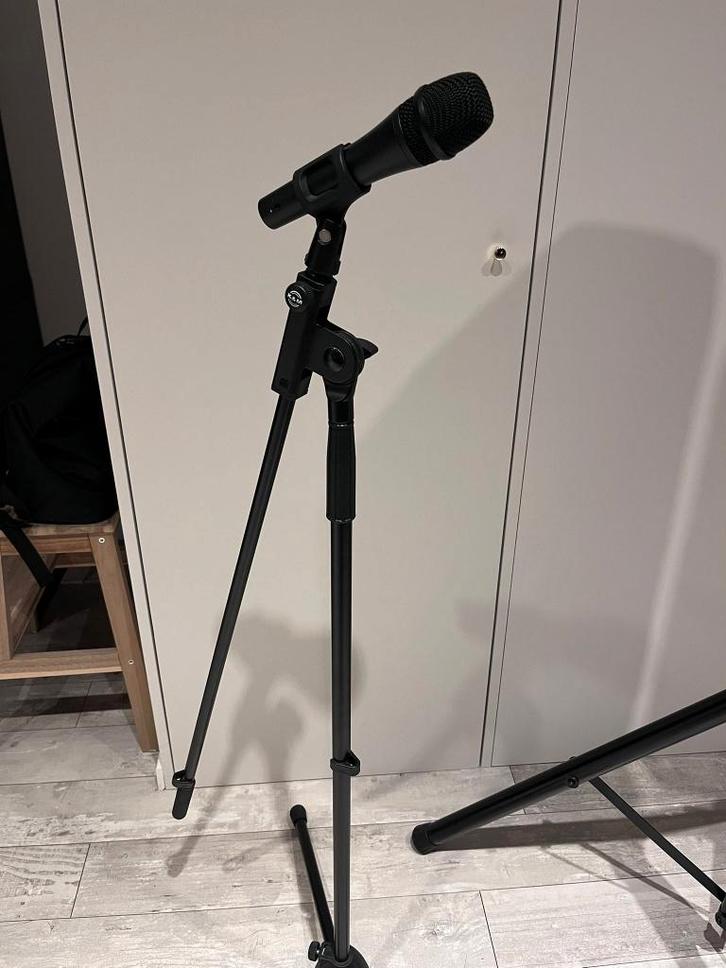 Startersset microfoon en geluidsbox, Muziek en Instrumenten, Microfoons, Gebruikt, Zangmicrofoon, Ophalen