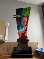 Abstract Glazen Beeld - Gezicht, Ophalen of Verzenden