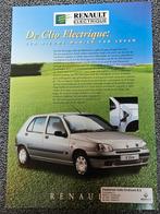 Renault Clio electrique flyer 1997, Boeken, Auto's | Folders en Tijdschriften, Ophalen of Verzenden, Zo goed als nieuw, Renault
