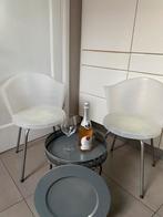 2x IKEA Markanda design stoeltjes jaren ‘90 transparant., Gebruikt, Twee, Overige kleuren, Minimalistisch vintage design