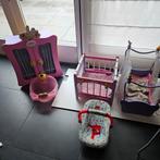 baby born spullen kast box bed enz., Kinderen en Baby's, Speelgoed | Poppen, Ophalen, Zo goed als nieuw, Babypop