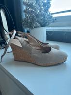 Hakken - maat 41 - 1x gedragen, Pumps, Beige, Ophalen of Verzenden, Gedragen