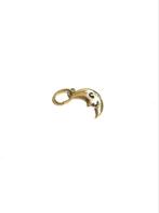 14k gouden hanger in de vorm van een halve maan, Sieraden, Tassen en Uiterlijk, Kettinghangers, Overige voorstellingen, ., Ophalen of Verzenden