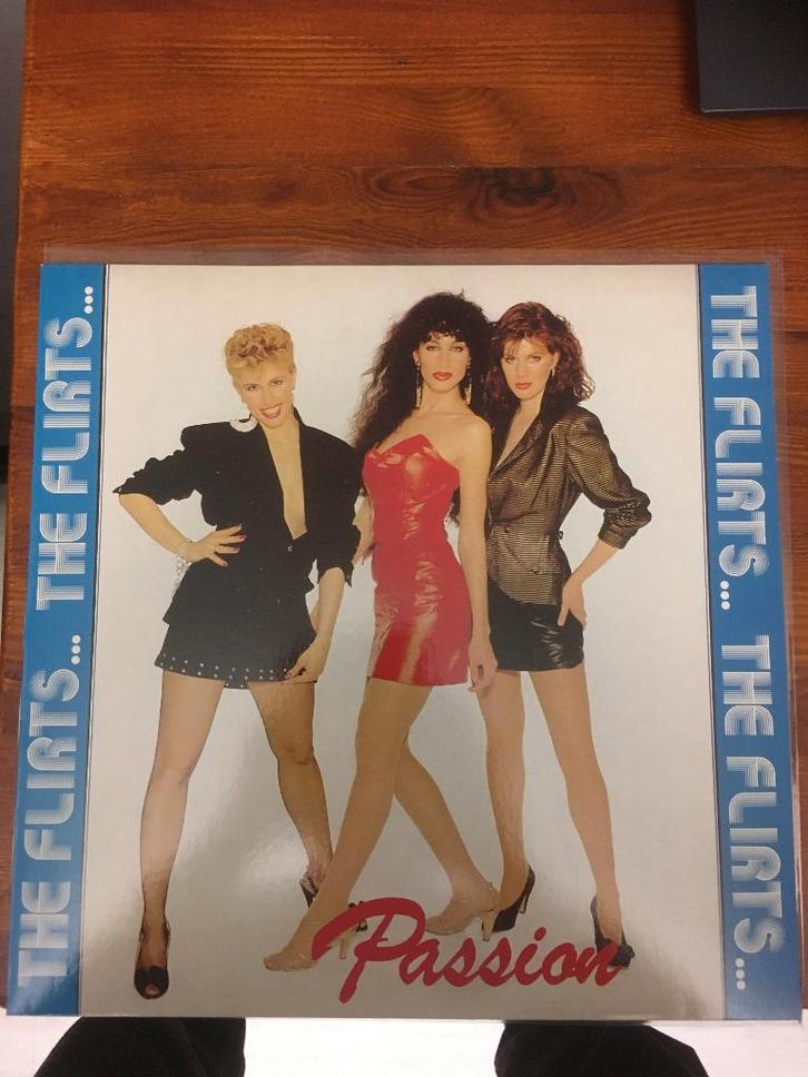 th flirts  passon, Cd's en Dvd's, Vinyl Singles, Gebruikt, Overige typen, Pop, 12 inch, Ophalen of Verzenden