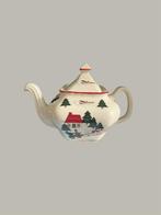 Teapot Mason’s Christmas Village Made in England theepot, Diversen, Kerst, Ophalen of Verzenden