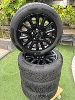 Mini zwarte velg 16 inch met winterband Continental, Ophalen, Gebruikt, 16 inch, Banden en Velgen