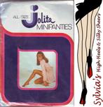 7 gekleurde Jolita All/size minipanties uit 1970, Kleding | Dames, Leggings, Maillots en Panty's, Nieuw, Jovanda, Panty, Overige maten