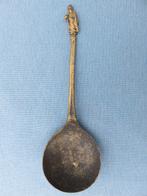Apostel lepel in koper - 16e eeuw - bodemvondst, Antiek en Kunst, Antiek | Koper en Brons, Ophalen of Verzenden, Koper