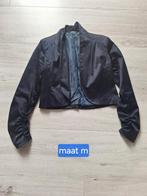 Bolero jasje, Kleding | Dames, Jasjes, Kostuums en Pakken, Ophalen of Verzenden, Zo goed als nieuw, Maat 38/40 (M), Blauw