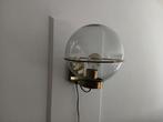 Wandlamp Basket – Teardrop – 1960’s - Vintage, Ophalen of Verzenden, Gebruikt, Glas, Vintage
