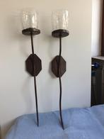 Theelicht lamp, Ophalen, Gebruikt, Glas