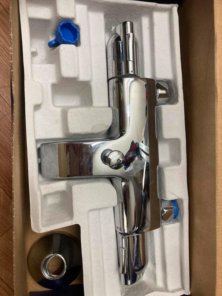 Grohe Thermostaat Badkraan, Doe-het-zelf en Verbouw, Sanitair, Gebruikt, Bad, Chroom, Ophalen of Verzenden