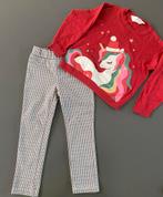 Leuke set: Legging & Kersttrui H&M 98/104, Ophalen of Verzenden, Gebruikt, Meisje