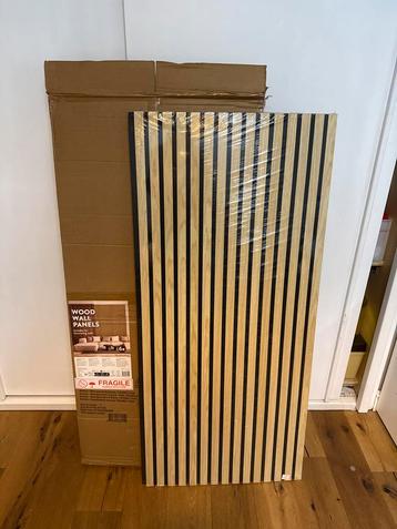 Houten Wandpanelen - Nieuw in Verpakking 5.76m2 beschikbaar voor biedingen