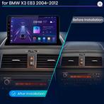 BMW X3 E83 android 14 navigatie 9inch apple carplay dab+, Auto diversen, Autoradio's, CarAudioExpert, Curieweg Spijkenisse, Nieuw