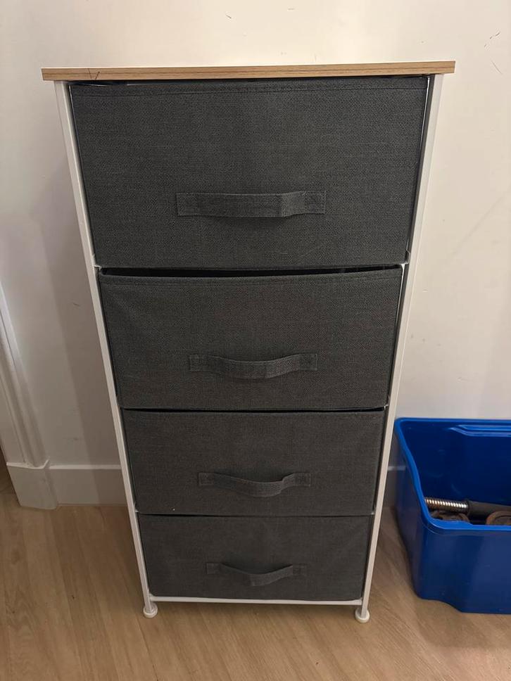 Camping Kast met Stoffen Lades, Huis en Inrichting, Kasten | Dressoirs, Zo goed als nieuw, Minder dan 50 cm, 25 tot 50 cm, Met lade(s)